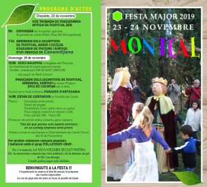 Programa Festa Major Montcal