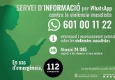 Nou servei d’informació per Whatsapp contra la violència masclista